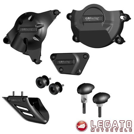 Zestaw osłon dekli silnika Race YEC GB Racing Yamaha YZF-R6 2006-2016