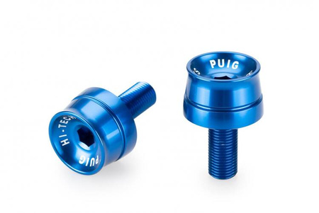 Końcówki kierownicy PUIG Speed do Suzuki GSX-8 / GSX-R1000 / GSX-R1300 Niebieski (A) 21626A