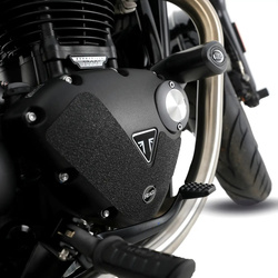 RG RACING OSŁONA WAHACZA 2 CZĘŚCI TRIUMPH BONNEVILLE BOBBER (17-) / STREET CUP (17-) BLACK