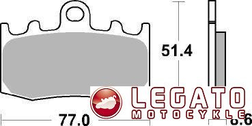 KLOCKI HAMULCOWE SBS 796 HS
