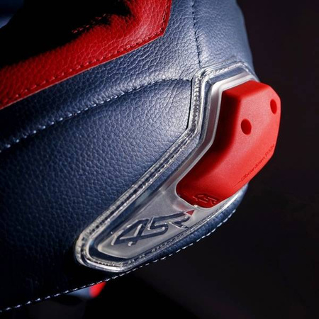 KURTKA MOTOCYKLOWA SKÓRZANA 4SR TT REPLICA TRICOLOR 020