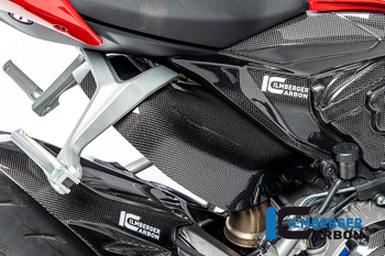 Ochrona tłumika do motocykla Ducati Streetfighter V2 od 2022 - połysk ILMBERGER AHS.007.V2SFG.K