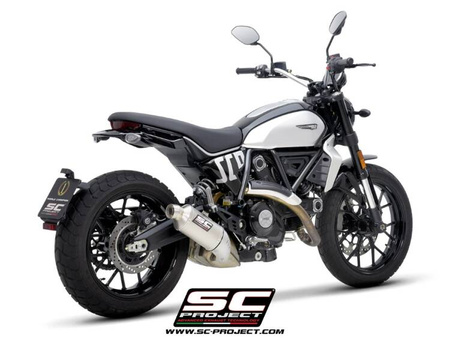 SC-Project tłumik końcowy Rally-S tytan Ducati Scrambler 800 (2023-2024)