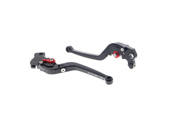 EP Ducati Monster 821 Dark Folding Clutch and Brake Lever set 2016 (PRN002764-003452-03) - EVOTECH PERFORMANCE