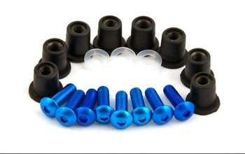 ANODYZOWANE ŚRUBKI PUIG DO SZYB I OWIEWEK