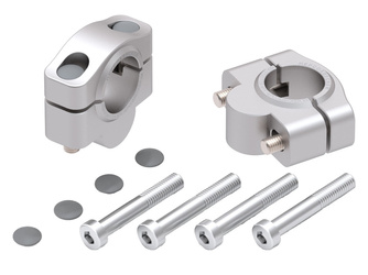 Handlebar Riser for KTM 790 Adventure (2024-) 20mm, silver