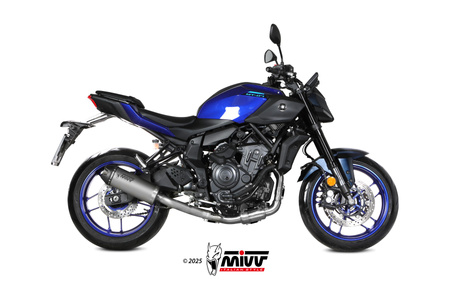Mivv Układ wydechowy AK-1 TITANIUM WITH CARBON CAP YAMAHA MT-07 / FZ-07 2025