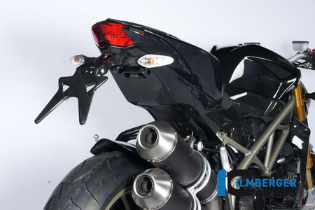 Uchwyt tablicy rejestracyjnej carbon do motocykla Ducati Streetfighter 1100 (od 2009) ILMBERGER NHO.011.STRFI.K
