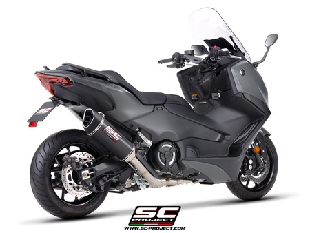 SC Project Układ wydechowy SC1-R Carbon Yamaha T-MAX 560 2025-2026