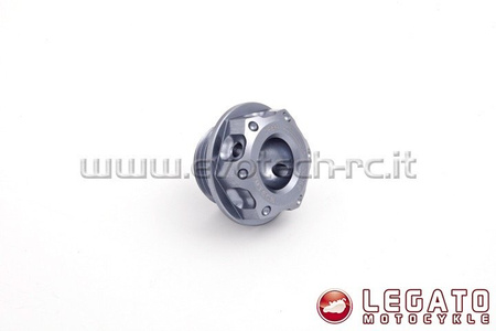Korek wlewu oleju   EVOTECH RC  Triumph tytanowy