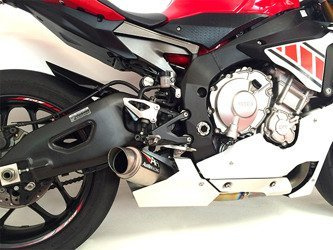 Tłumik końcowy + decat Austin Racing YAMAHA R1 2015-2017  GP3