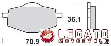 KLOCKI HAMULCOWE SBS 575 LS