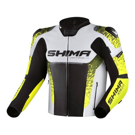 SKÓRZANA KURTKA MOTOCYKLOWA STR 2.0 SHIMA