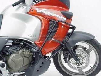 CRASHBARY CZARNE HONDA XL 1000 V (-00)   SW-MOTECH