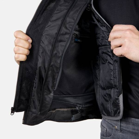 KURTKA SKÓRZANA OZONE SPARROW II BLACK