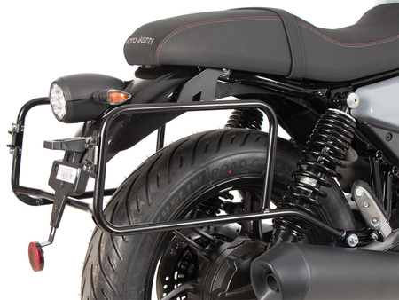 Side carrier permanent mounted black for Moto Guzzi V7 Special (2025-)