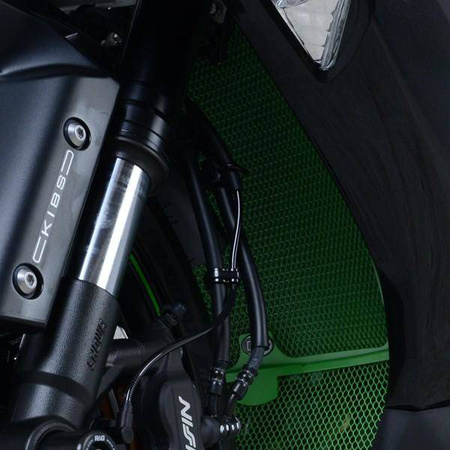 OSŁONA CHŁODNICY RG RACING KAWASAKI ZX636 19 GREEN