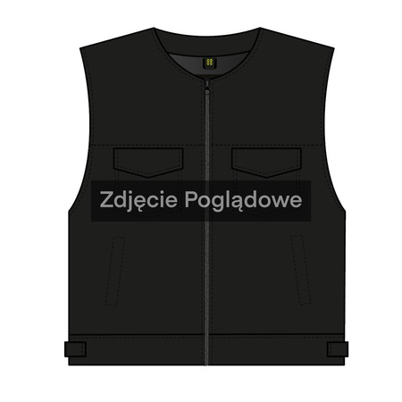 KAMIZELKA MOTOCYKLOWA SKÓRZANA BROGER BLADE BLACK