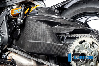 Osłona wahacza z górną osłoną łańcucha - połysk DUCATI Diavel 1260 (od 2019) ILMBERGER SSO.017.DI19G.K