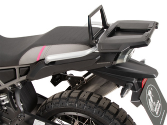 Alurack top case carrier black for combination with original rear rack for CF Moto 450 MT (2024-)