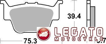 KLOCKI HAMULCOWE SBS 813 SI