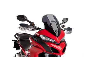OUTLET Szyba sportowa PUIG do Ducati Multistrada 950 / 1200 / 1260 Mocno przyciemniany (F) O7622F