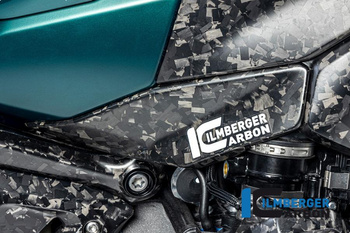 Osłona dolna zbiornika prawa - matt black diamond carbon BMW R 1300 GS (od 2023) ILMBERGER BM.TUR.030.R23GS