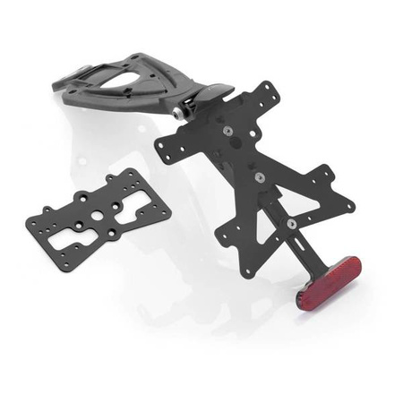 Fox license plate support kit