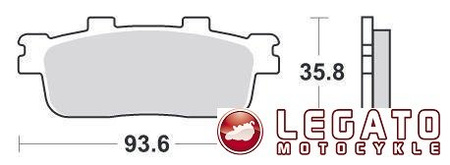 KLOCKI HAMULCOWE SBS 201 CT