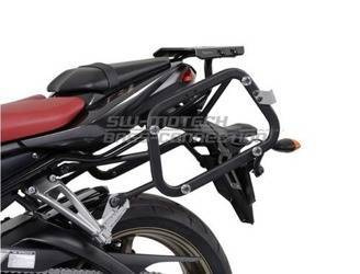 STELAŻ QUICK-LOCK EVO NA KUFRY YAMAHA FZ 1 ORAZ FZ 1 FAZER (06-)  SW-MOTECH