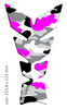 ONEDESIGN tankpad Moon "Soft touch" camouflage Fuxia fluo