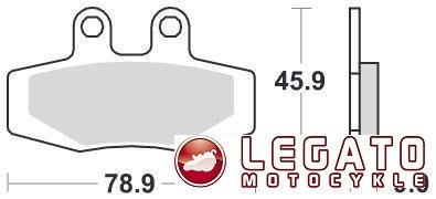 KLOCKI HAMULCOWE SBS 621 HF