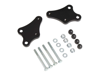 Adapter set black for Hepco&Becker engine and tank protection bar for Honda XL 750 Transalp (2025-)