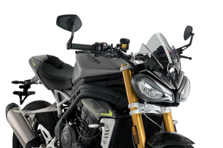 Owiewka PUIG do Triumph Speed Triple 1200 RS 2021-2025 Lekko przyciemniany (H) 20795H