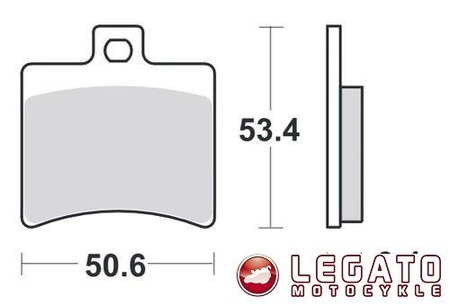 KLOCKI HAMULCOWE SBS 152 MS
