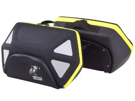 ROYSTER SIDE BAG SET BLACK/YELLOW