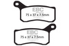 EBC Klocki hamulcowe FA462R (kpl. na 1 tarcze) (odpowiednik PROX 37.217102)
