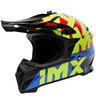 KASK IMX FMX-02 BLACK/FLUO YELLOW/BLUE/FLUO RED GLOSS GRAPHIC