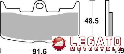 KLOCKI HAMULCOWE SBS 795 HS