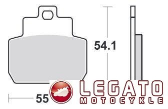 KLOCKI HAMULCOWE SBS 191 CT