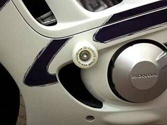 CRASHPADY CLASSIC RG RACING YAMAHA YZF-R6 99-02 WHITE