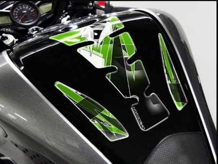 TANKPAD PUIG WINGS, WZÓR KAWASAKI