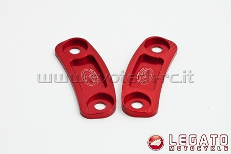 Zaślepki lusterek EVOTECH RC Kawasaki czerwone