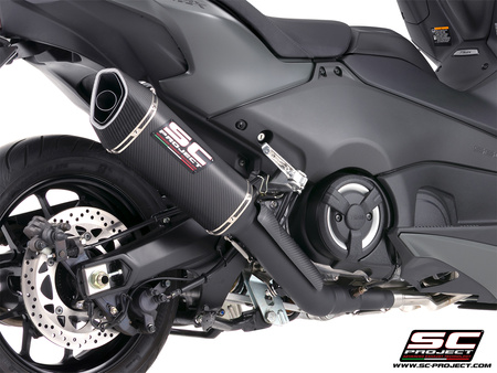 SC Project Układ wydechowy SC1-R Carbon Black Yamaha T-MAX 560 2025-2026