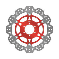 EBC Tarcza hamulcowa motocyklowa VR626RED VEE, czerwona