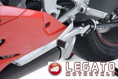 ELEMENT NÓŻKI DUCATI 899 / 1199 / 1299 PANIGALE SILVER