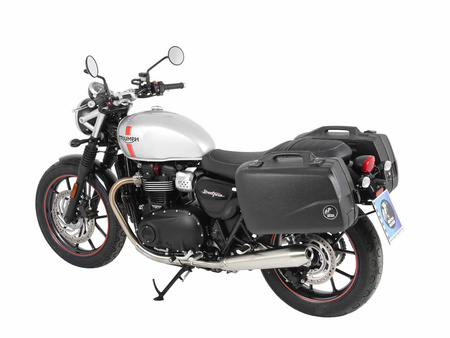 Sidecarrier permanent mounted black for Triumph Speed Twin 900 (2023-2024)