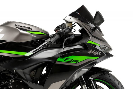 Szyba sportowa PUIG do Kawasaki ZX-6R Ninja 2024-2025 Mocno przyciemniany (F) 21831F
