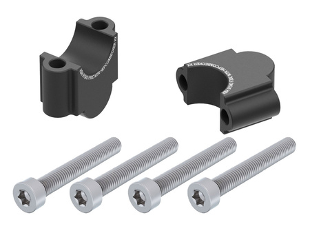 Handlebar riser 30 mm black for BMW R 1200 GS Adventure (2006-2008)