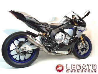 Tłumik końcowy + decat Austin Racing YAMAHA R1 2015-2017 GP2